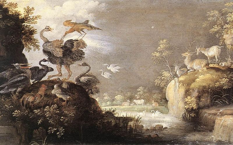 Roelant Savery Landscape with Animals